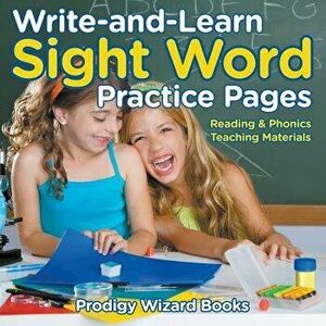 Write-and-Learn Sight Word Practice Pages Reading & Phonics Teaching Materials, Paperback - *** imagine