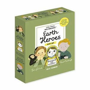 Little People, Big Dreams: Earth Heroes: 3 Books from the Best-Selling Series! Jane Goodall - Greta Thunberg - David Attenborough - Maria Isabel Sanch imagine
