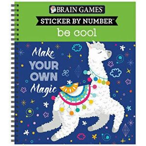 Brain Games - Sticker by Number: Be Cool, Spiral - *** imagine