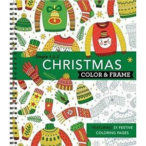 Color & Frame - Christmas (Coloring Book), Spiral - *** imagine