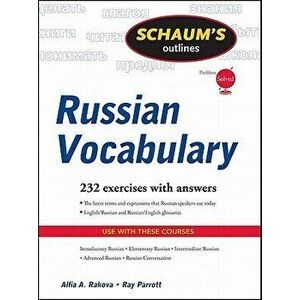 Schaum's Outline of Russian Vocabulary, Paperback - Ray Parrott imagine