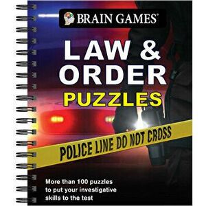 Brain Games - Law & Order Puzzles, Spiral - *** imagine