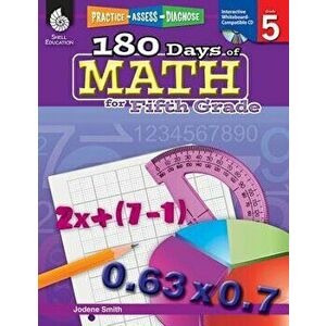 180 Days of Math for Fifth Grade, Paperback - Jodene Lynn Smith imagine
