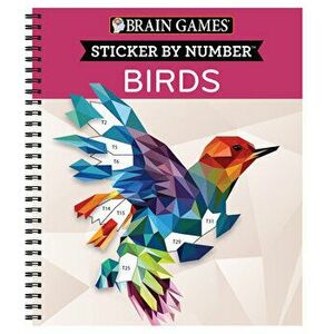 Brain Games - Sticker by Number: Birds (28 Images), Spiral - *** imagine