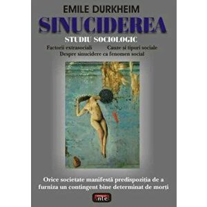 Sinuciderea - Emile Durkheim imagine