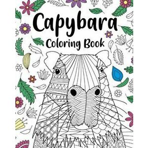 Capybara Adult Coloring Book, Paperback - *** imagine