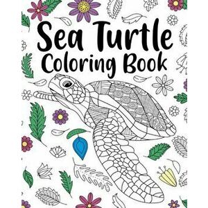 Sea Turtle Coloring Book, Paperback - *** imagine
