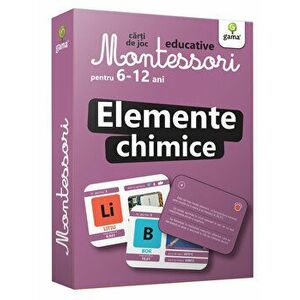 Montessori. Elemente chimice. Carti de joc educative pentru 6-12 ani - *** imagine