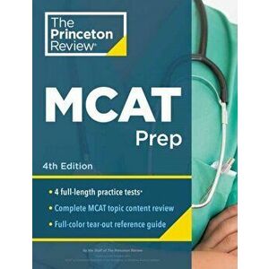 Princeton Review MCAT Prep, 2021-2022: 4 Practice Tests Complete Content Coverage, Paperback - *** imagine