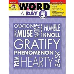 A Word a Day Grade 5, Paperback - Evan-Moor Educational Publishers imagine