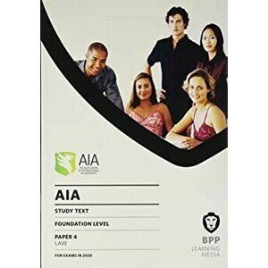 AIA 4 Law. Study Text, Paperback - *** imagine