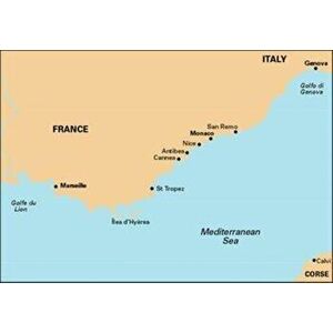 Imray Chart M15. Marseille to San Remo, Paperback - *** imagine