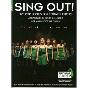 Sing Out] 5 Pop Songs For Today's Choirs - Book 1 (Book/Audio Download), Paperback - *** imagine
