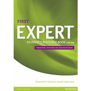 Expert First 3rd Edition Student's Resource Book with Key, Paperback - Nick Kenny imagine