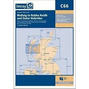 Imray Chart C66. Mallaig to Rudha Reidh and Outer Hebrides, Paperback - *** imagine