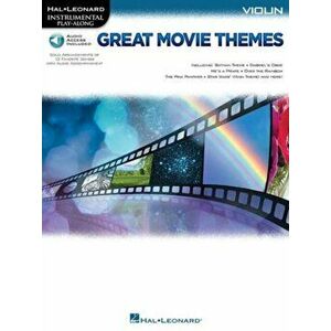 Instrumental Play-Along. Great Movie Themes - Violin (Book/Online Audio), Paperback - *** imagine
