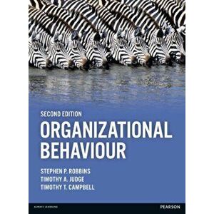 Organizational Behaviour, Paperback - Timothy A. Judge imagine