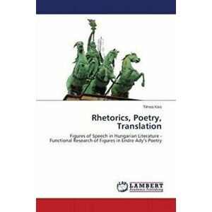 Rhetorics, Poetry, Translation, Paperback - *** imagine
