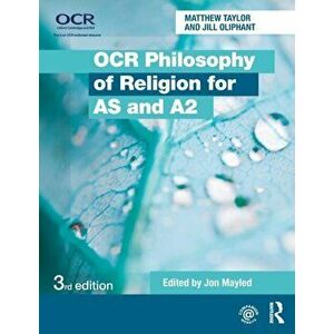 OCR Philosophy of Religion for AS and A2, Paperback - Matthew Taylor imagine