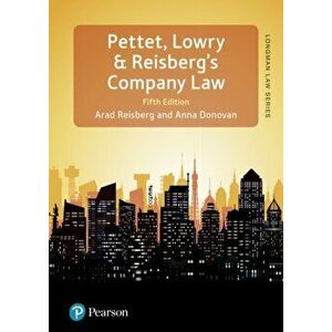 Pettet, Lowry & Reisberg's Company Law, 5th edition, Paperback - Anna Donovan imagine