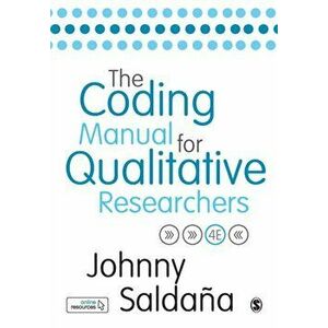 The Coding Manual for Qualitative Researchers, Paperback - *** imagine