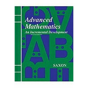 Saxon Advanced Math Answer Key & Tests Second Edition, Paperback - Saxon imagine
