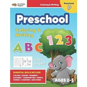 Jumbo ABC's & 123 Preschool Coloring Workbook: Ages 2 and up, Colors, Shapes, Numbers, Letters, Learn to Write the Alphabet (Essential Activity Book f imagine