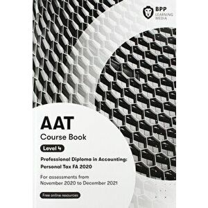 AAT Personal Tax FA2020. Course Book, Paperback - *** imagine