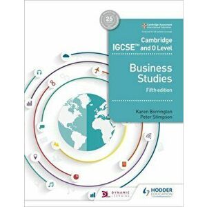 Cambridge IGCSE and O Level Business Studies 5th edition, Paperback - Peter Stimpson imagine