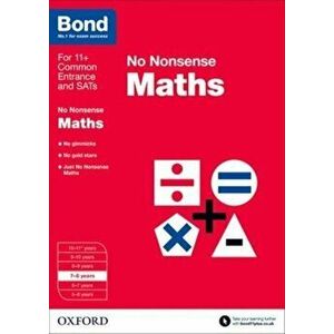 Bond: Maths: No Nonsense. 7-8 years, Paperback - *** imagine