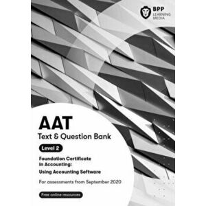 AAT Using Accounting Software. Combined Study Text & Question Bank, Paperback - *** imagine