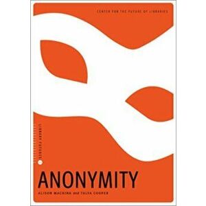 Anonymity, Paperback - Talya Cooper imagine