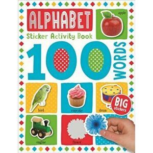 100 Alphabet Words Sticker Activity, Paperback - Make Believe Ideas imagine