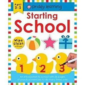 Starting School. Wipe Clean Workbooks, Paperback - Roger Priddy imagine