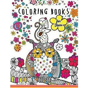 Coloring books for teens: Kawaii Doodle Pattern Inspirational Coloring Books for Adutls, Paperback - Coloring Books for Teens imagine