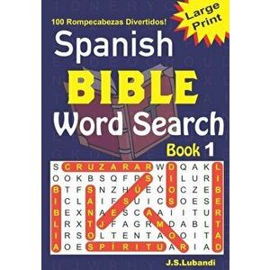 Spanish BIBLE Word Search Book 1, Paperback - Jaja Books imagine