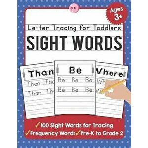 Letter Tracing for Toddlers: 100 Sight Words Workbook and Letter Tracing Books for Kids Ages 3-5, Paperback - Tuebaah imagine