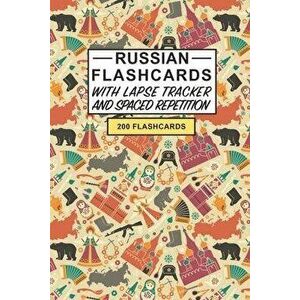 Russian Flashcards: Create your own Russian Flashcards. Learn Russian words and Improve Russian vocabulary with Active recall - includes S, Paperback imagine