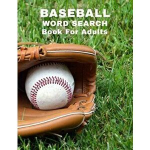 Baseball Word Search Book For Adults: Large Print Sports Puzzle Book With Answers, Paperback - Nzactivity Publisher imagine
