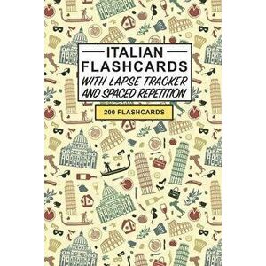Italian Flashcards: Create your own Italian Flashcards. Learn Italian words and Improve Italian vocabulary with Active Recall - includes S, Paperback imagine