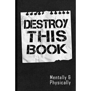 Destroy This Book: Full of Funny Vague Instructions to Creatively Destroy the Book, Paperback - Dainty Publishing imagine