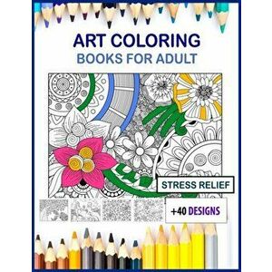 Art coloring books for adults large print: art coloring books for adults large 8.5x11 size, Paperback - Coloring Books For Adults imagine