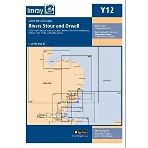 Imray Chart Y12. Rivers Stour and Orwell, Paperback - *** imagine