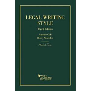 Legal Writing Style, Paperback - Henry Weihofen imagine