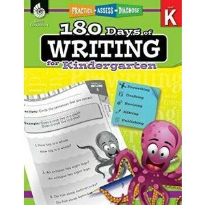 180 Days of Writing for Kindergarten: Practice, Assess, Diagnose, Paperback - Tracy Pearce imagine