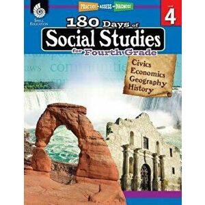 180 Days of Social Studies for Fourth Grade: Practice, Assess, Diagnose, Paperback - Marla Tomlinson imagine