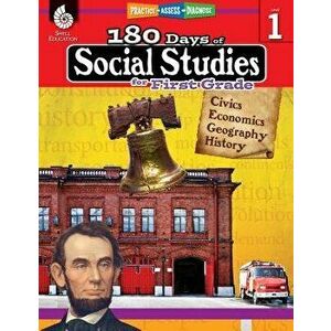 180 Days of Social Studies for First Grade: Practice, Assess, Diagnose, Paperback - Kathy Flynn imagine