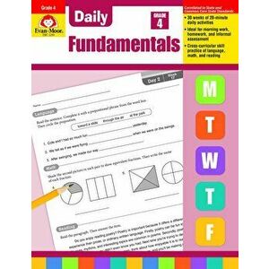 Daily Fundamentals, Grade 4, Paperback - Evan-Moor Educational Publihsers imagine