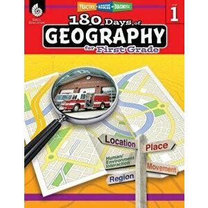 180 Days of Geography for First Grade: Practice, Assess, Diagnose, Paperback - Rane Anderson imagine