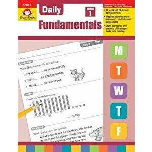 Daily Fundamentals, Grade 1, Paperback - Evan-Moor Educational Publihsers imagine